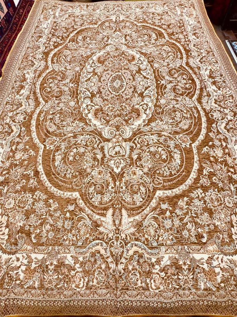 ペルシャハリランヤズドシート/キリム 193x290cm