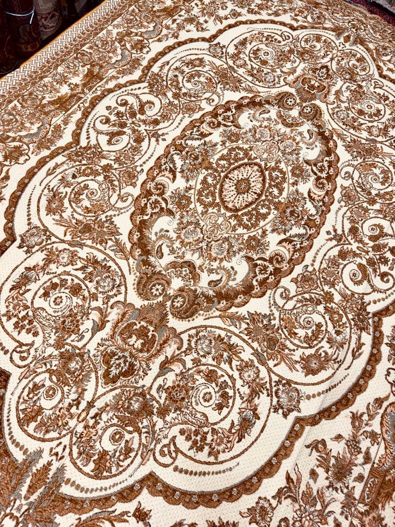 ペルシャハリランヤズドシート/キリム 193x290cm