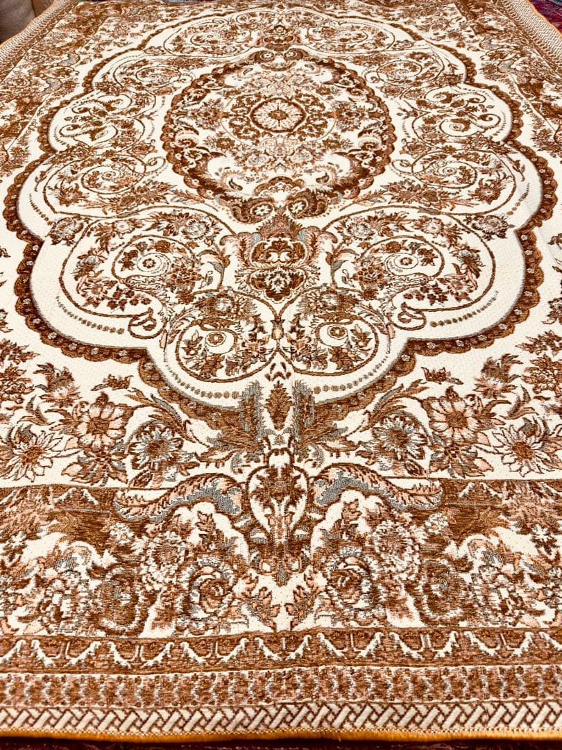 ペルシャハリランヤズドシート/キリム 193x290cm