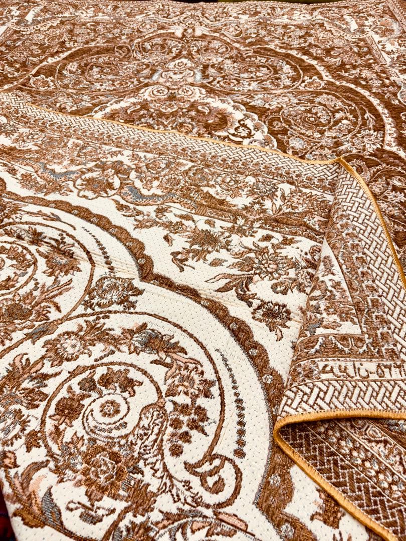 ペルシャハリランヤズドシート/キリム 193x290cm