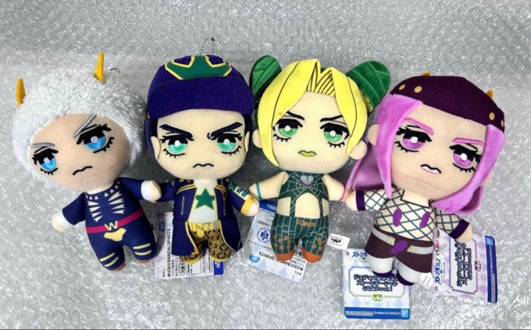 ジョジョの奇妙な冒険 ともぬい 第6部 ストーンオーシャン 4種セット