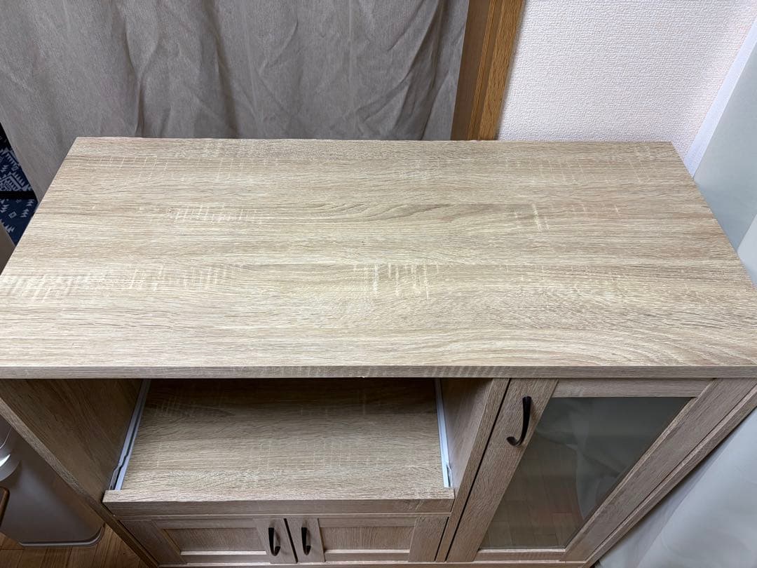 食器棚 カップボード【幅88cm】