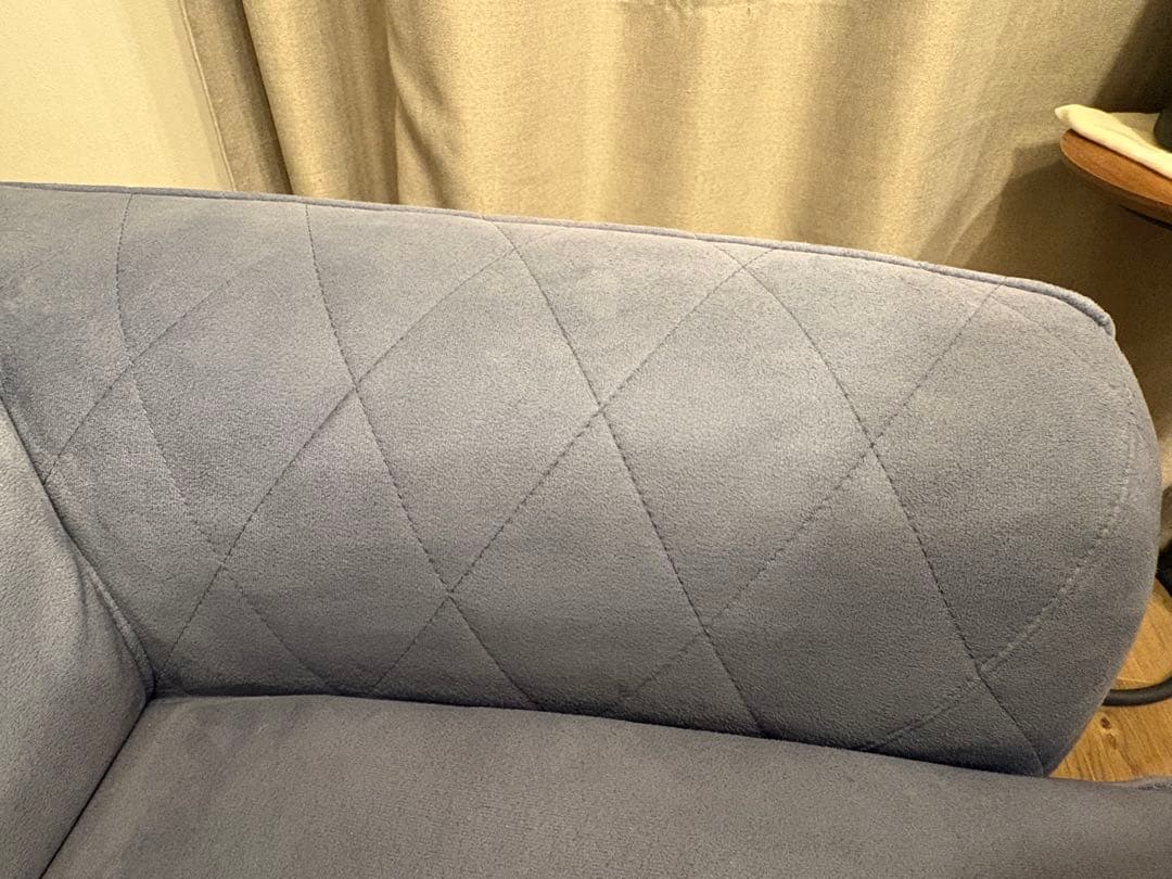 送料込 関家具 クラッシュゲート 2人掛けソファ ヘッドレスト付き