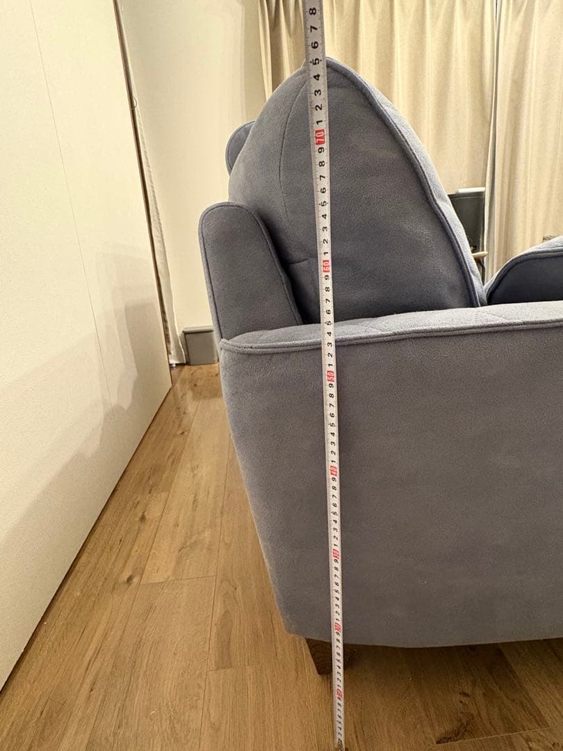 送料込 関家具 クラッシュゲート 2人掛けソファ ヘッドレスト付き