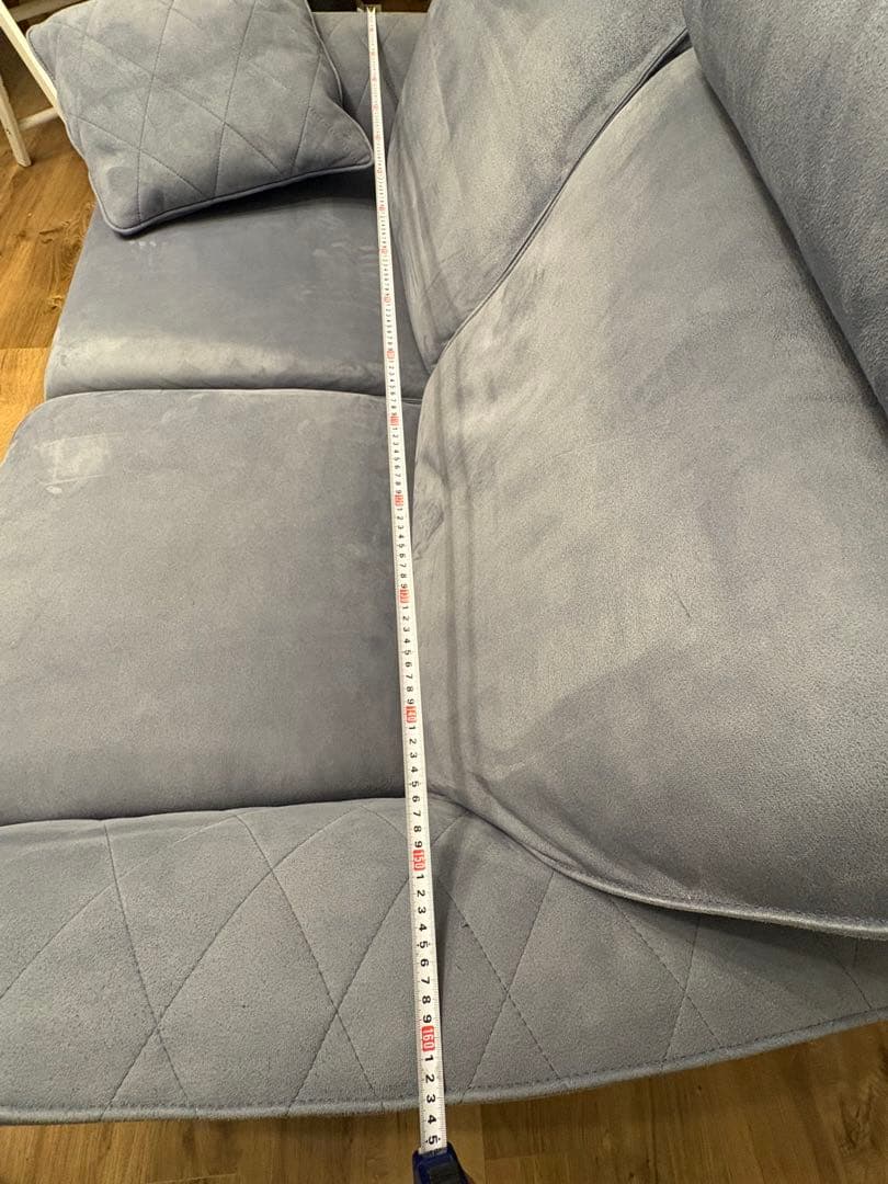 送料込 関家具 クラッシュゲート 2人掛けソファ ヘッドレスト付き