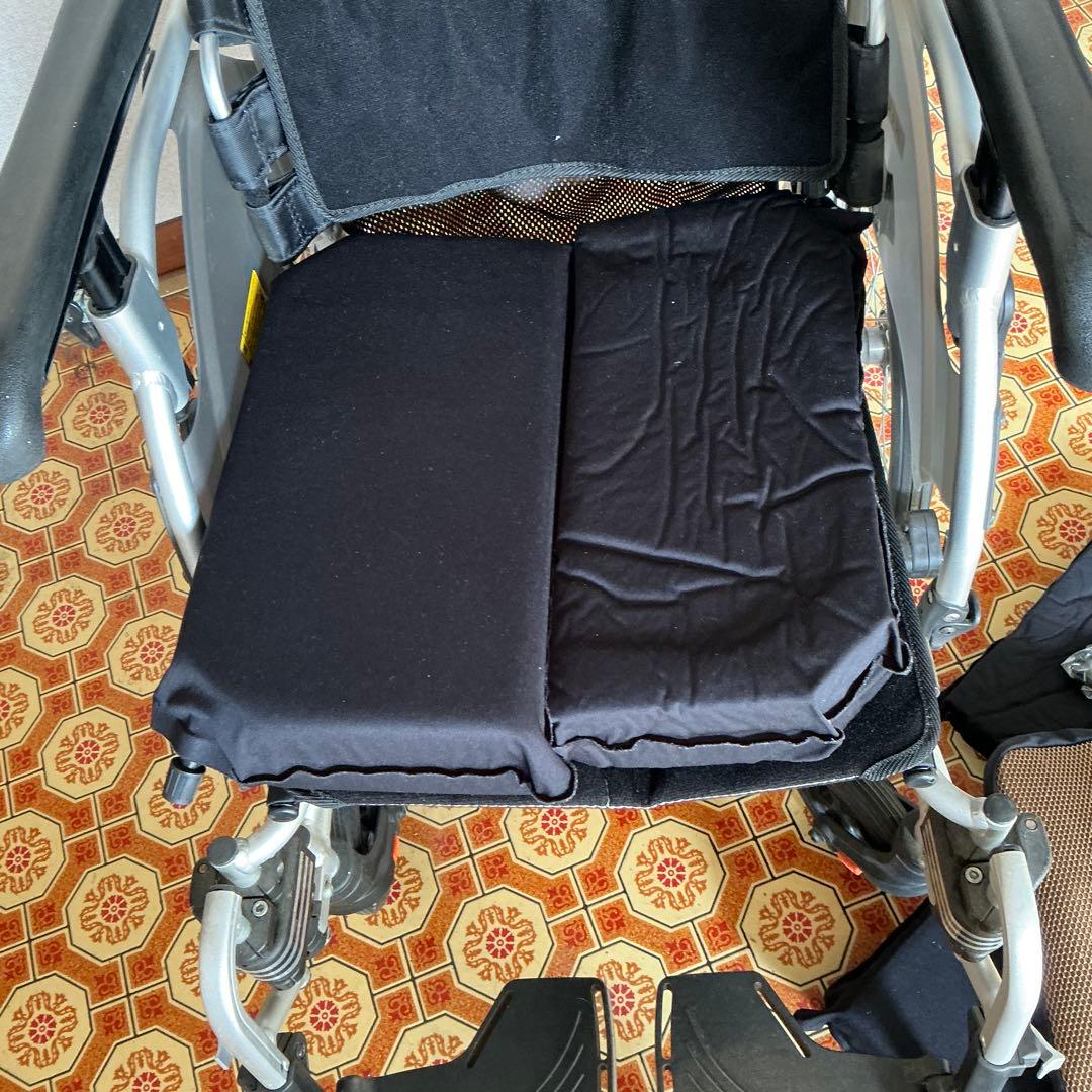 MiKi エアフィッツ プレミアム AFP-16 介助用車椅子 折りたたみ式