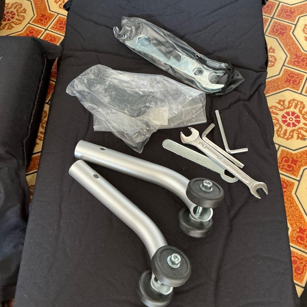 MiKi エアフィッツ プレミアム AFP-16 介助用車椅子 折りたたみ式