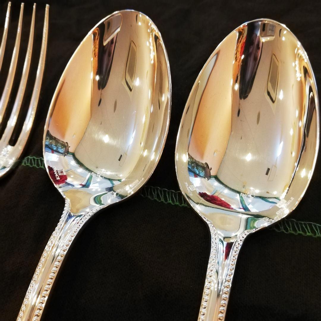 年末特別セール◇未使用　フランス製　Christofle　カトラリーセット12本