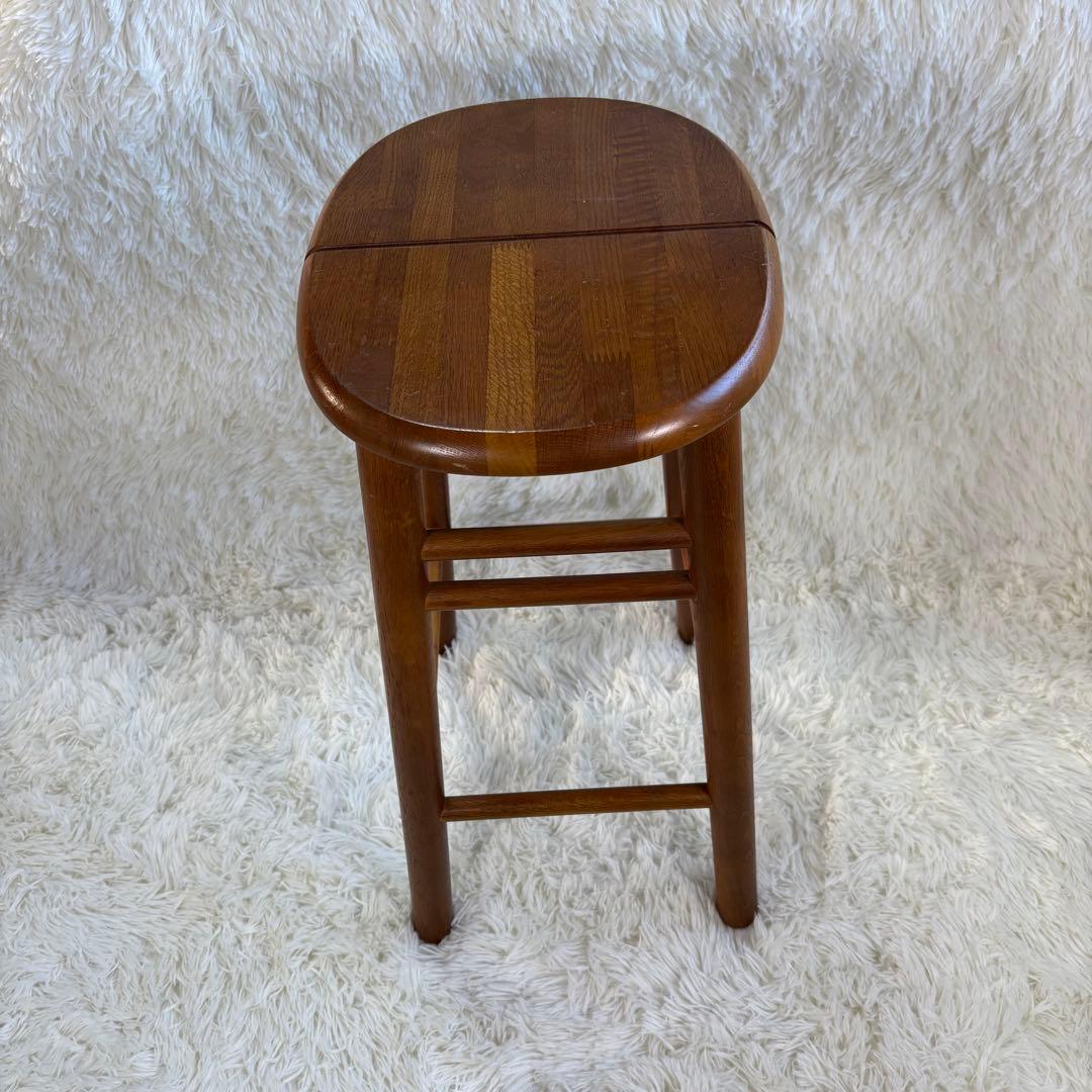 カリモク　ヴィンテージ　木製スツール