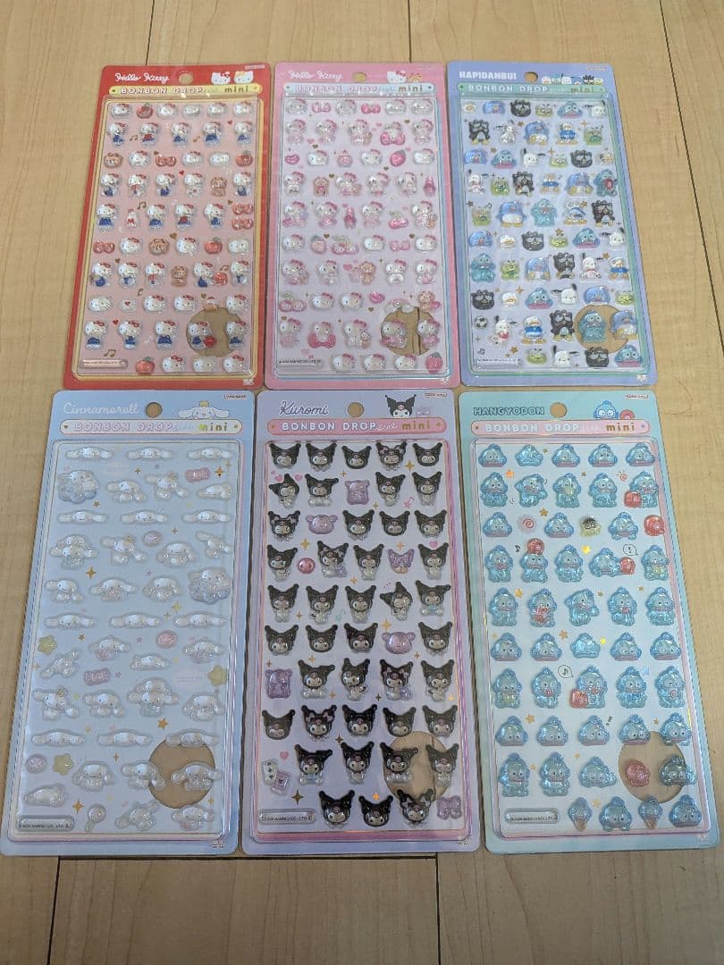 ボンボンドロップシール プチドロップシール サンリオ 等 まとめ売り 正規品