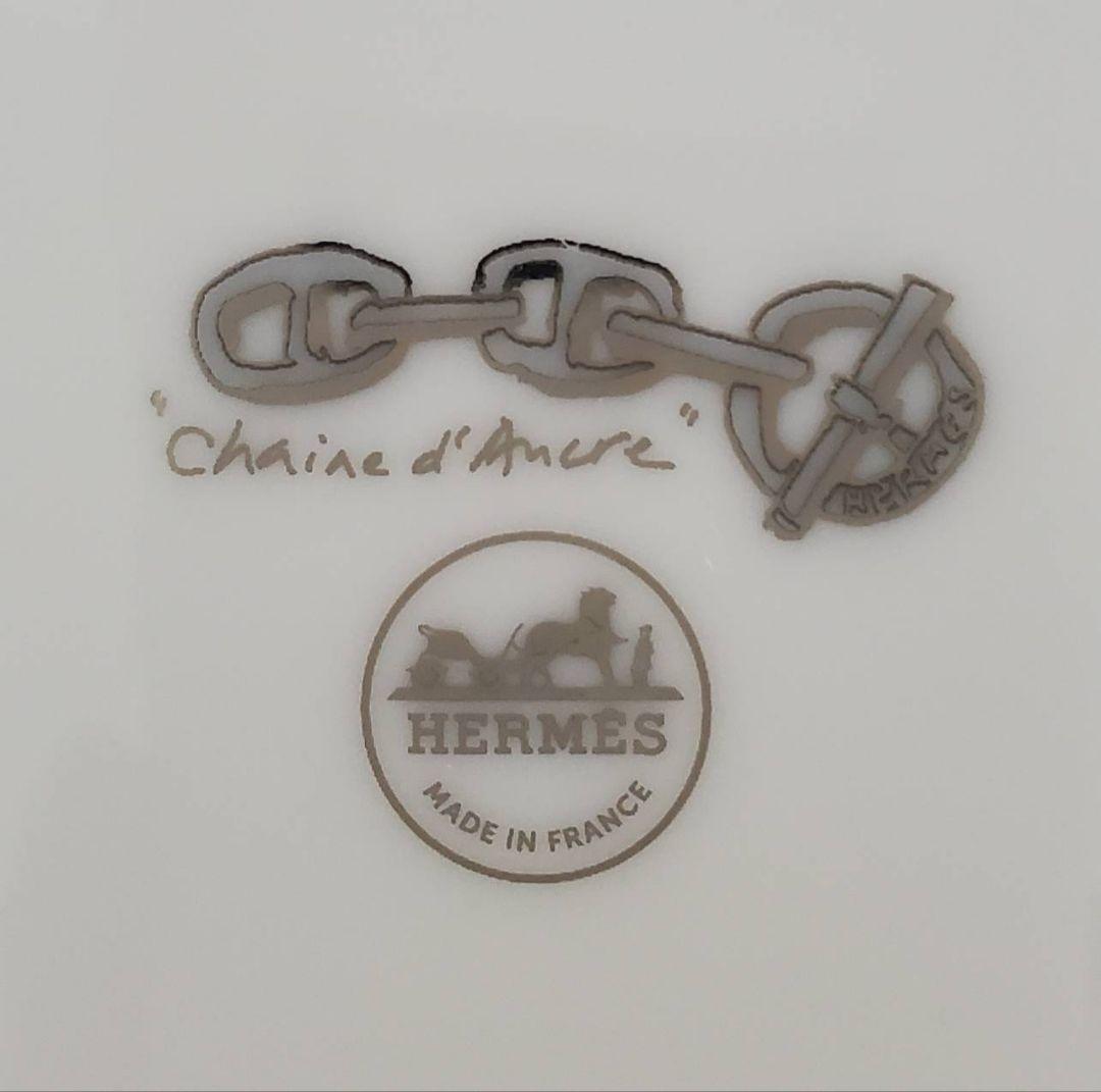 エルメス シェーヌダンクルプラチナ　27cm　2枚