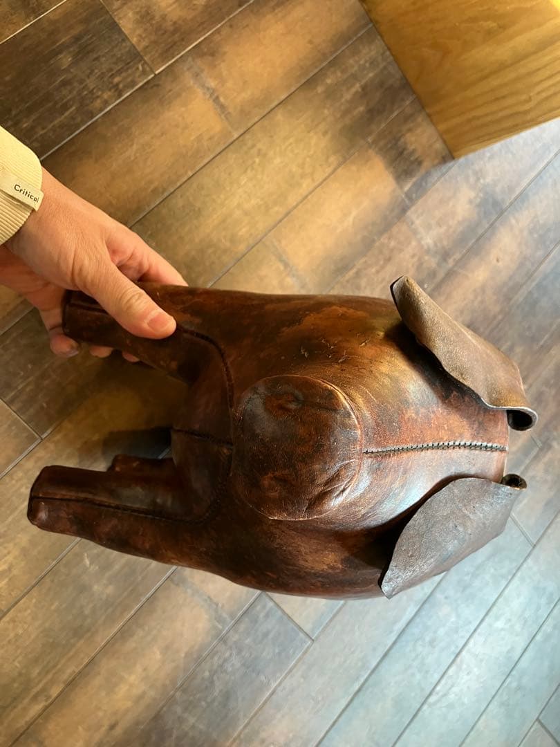 【60's〜70'sヴィンテージ 】OMASA アニマルフット スツール・ブタ