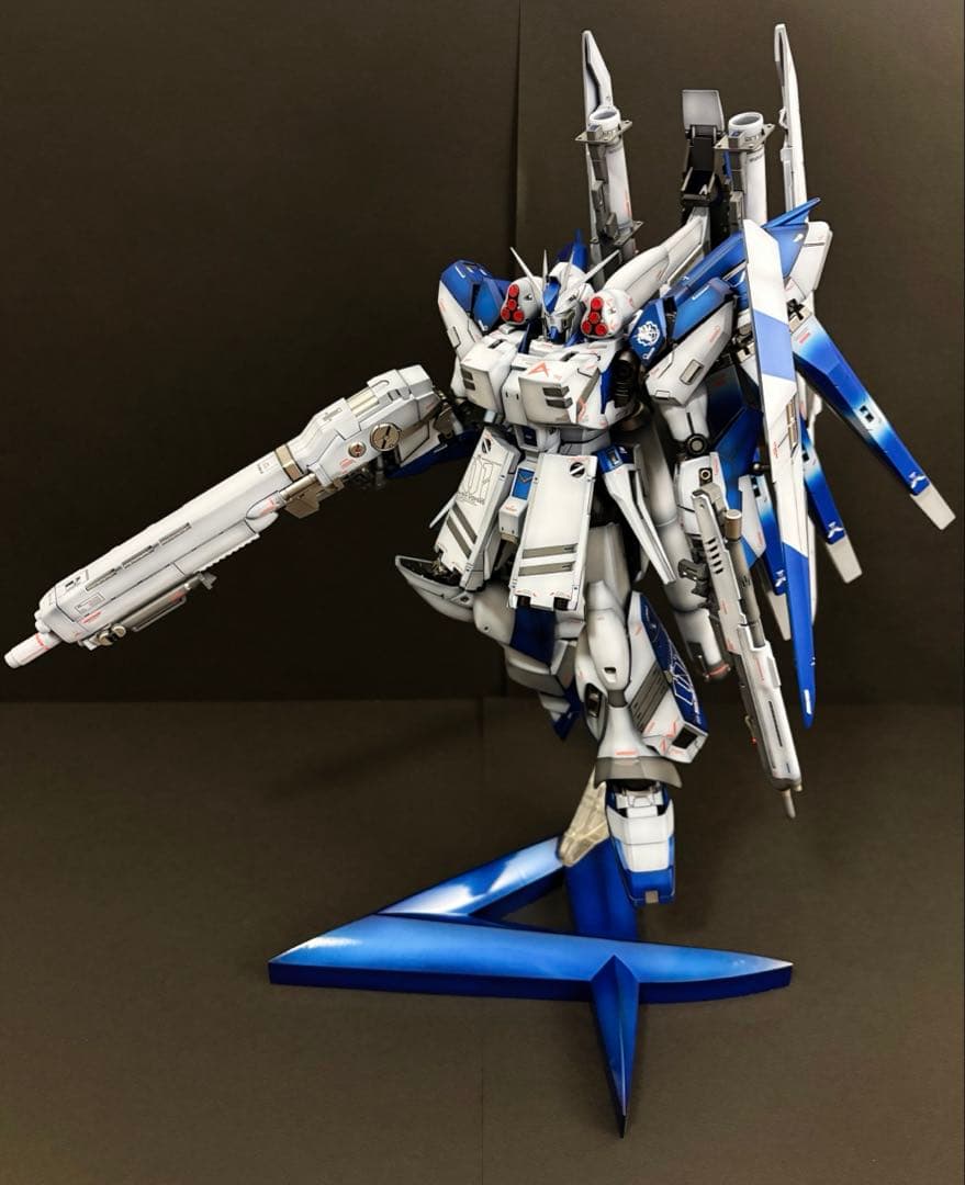 MG HI-νガンダム　ver.ka HWS装備　全塗装完成品