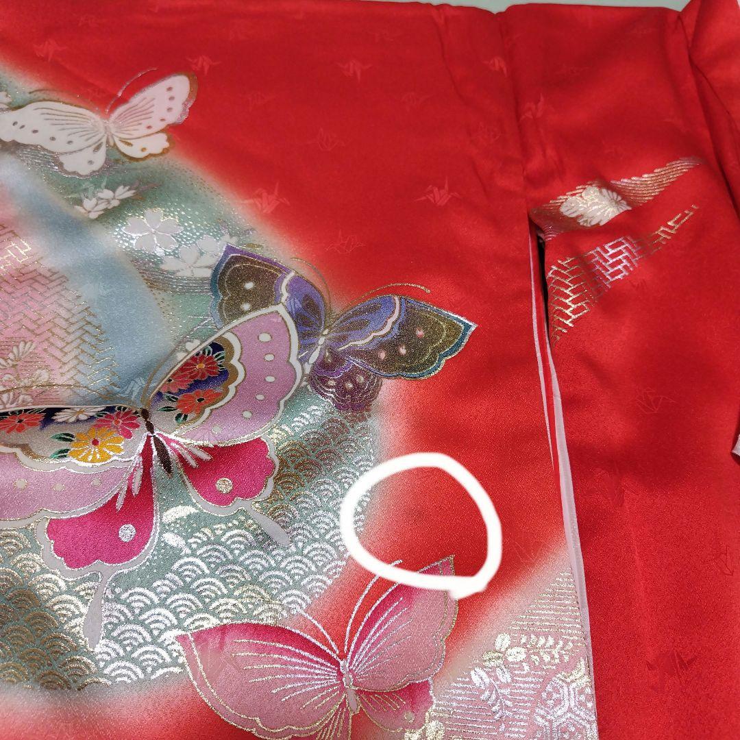 七五三　3歳　着物＆長襦袢　半襟付き