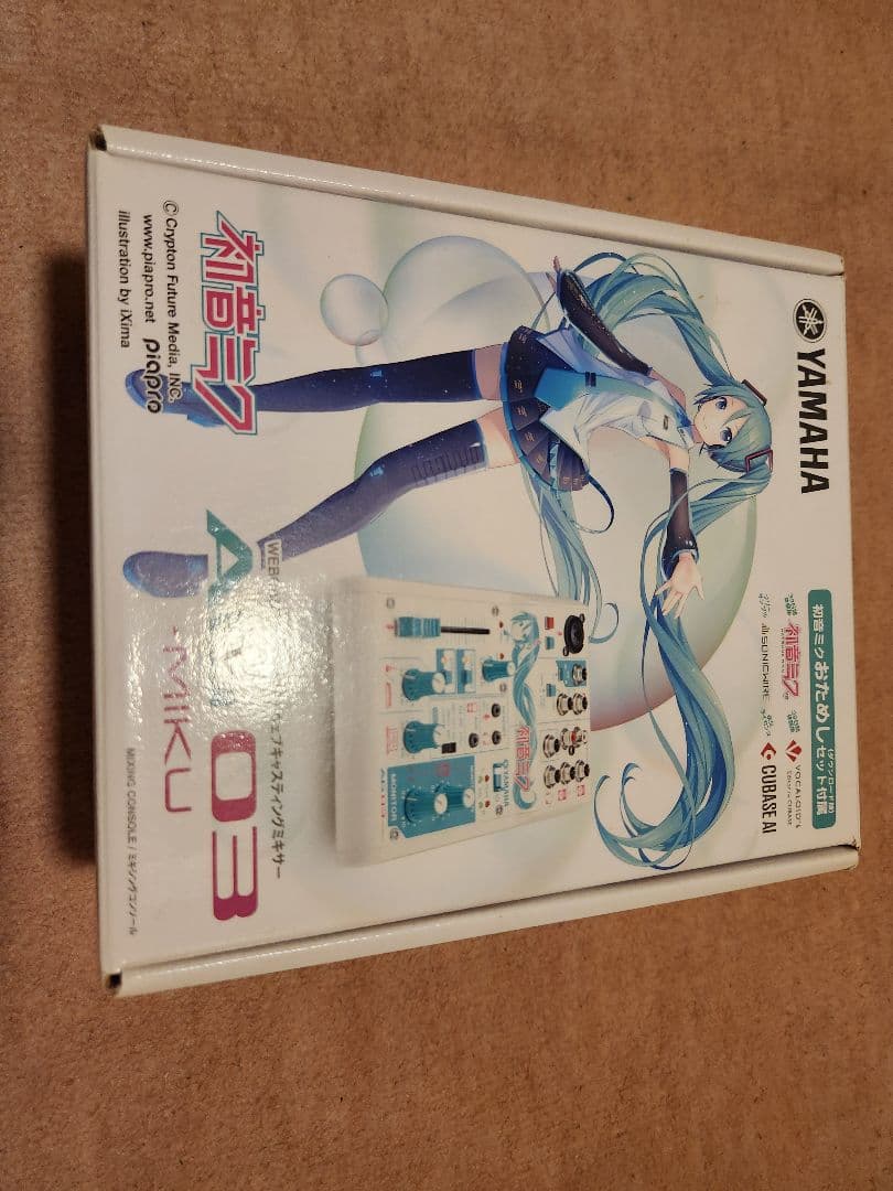 YAMAHA AG03-MIKU オーディオインターフェイス