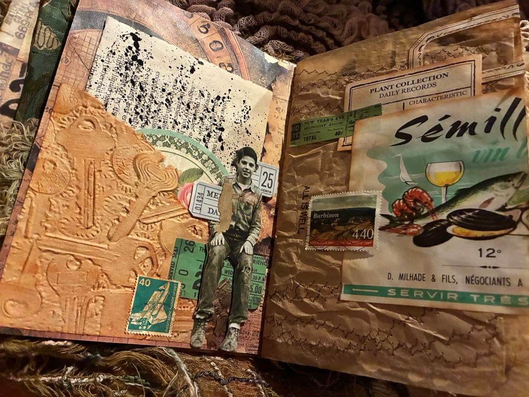 古道具や古切手、古い物ジャンクジャーナル　ティムホルツ　グリーン　フランス