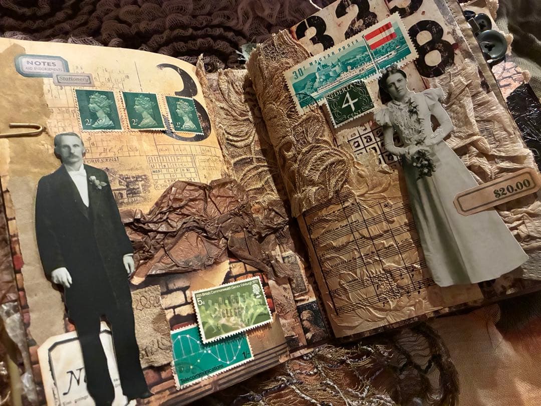 古道具や古切手、古い物ジャンクジャーナル　ティムホルツ　グリーン　フランス