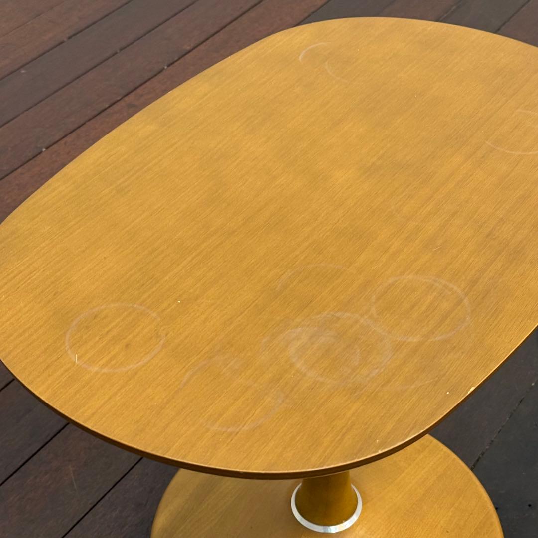 H110K48 カリモク karimoku センターテーブル 楕円天板