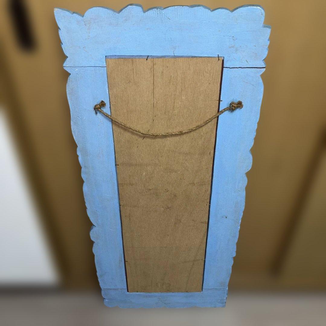 鏡　姿見　骨董品　木製　アンティーク