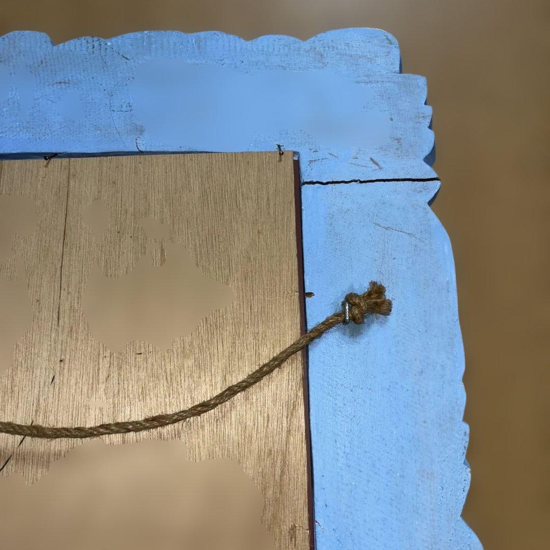 鏡　姿見　骨董品　木製　アンティーク