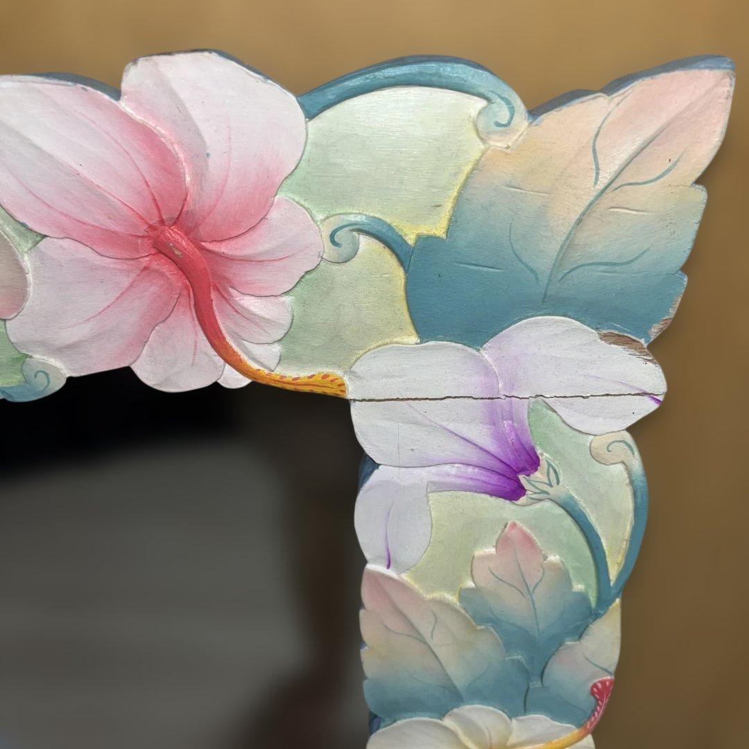 鏡　姿見　骨董品　木製　アンティーク