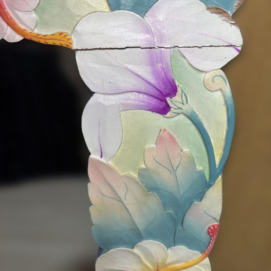 鏡　姿見　骨董品　木製　アンティーク