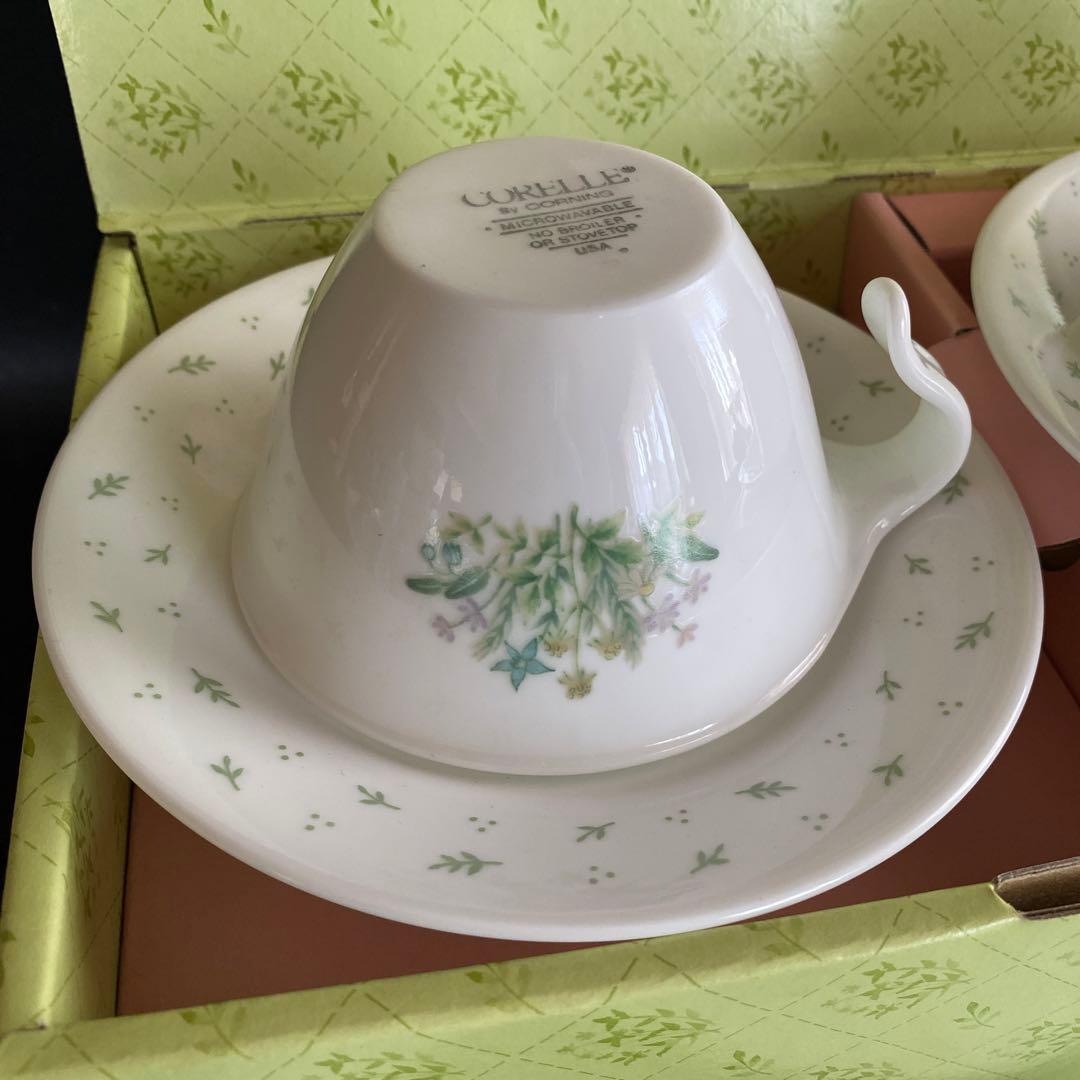 未使用　CORELLE コレール ハーブカントリーディナーセット　42点まとめ