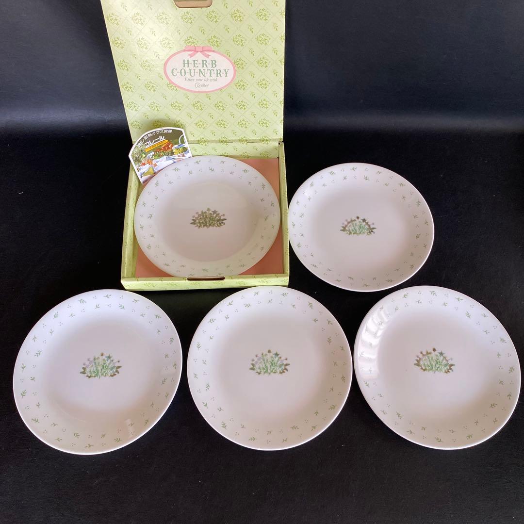 未使用　CORELLE コレール ハーブカントリーディナーセット　42点まとめ