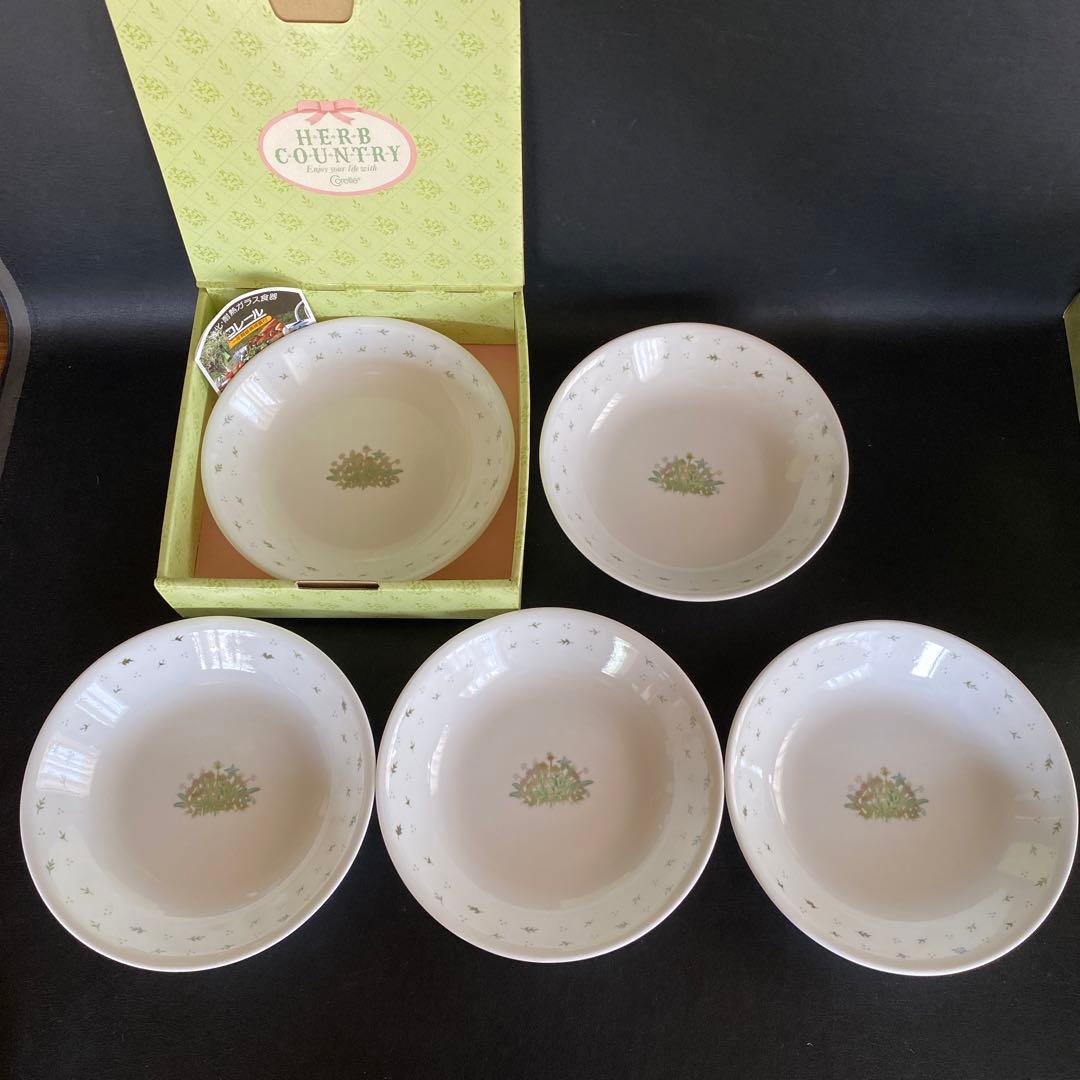 未使用　CORELLE コレール ハーブカントリーディナーセット　42点まとめ