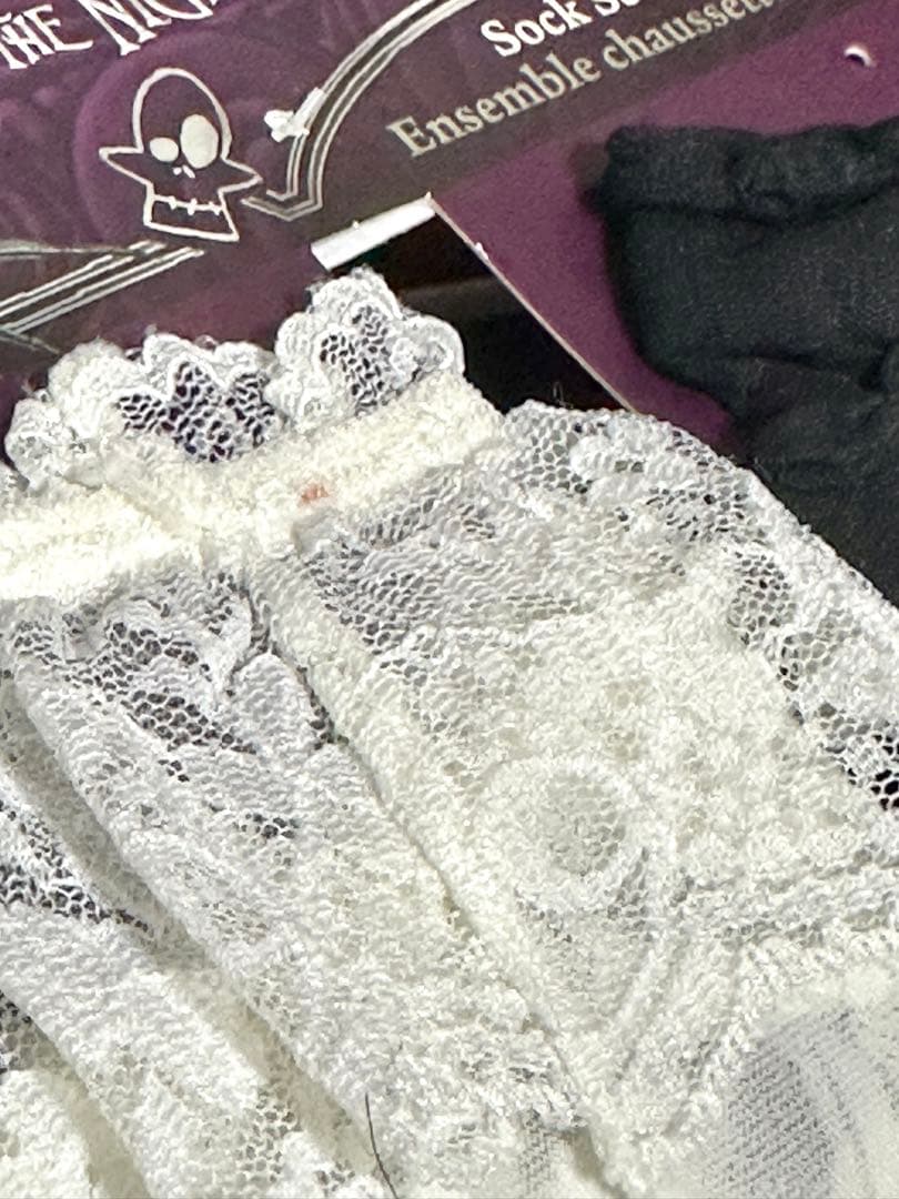 ナイトメアー・ビフォア・クリスマス レースストッキング