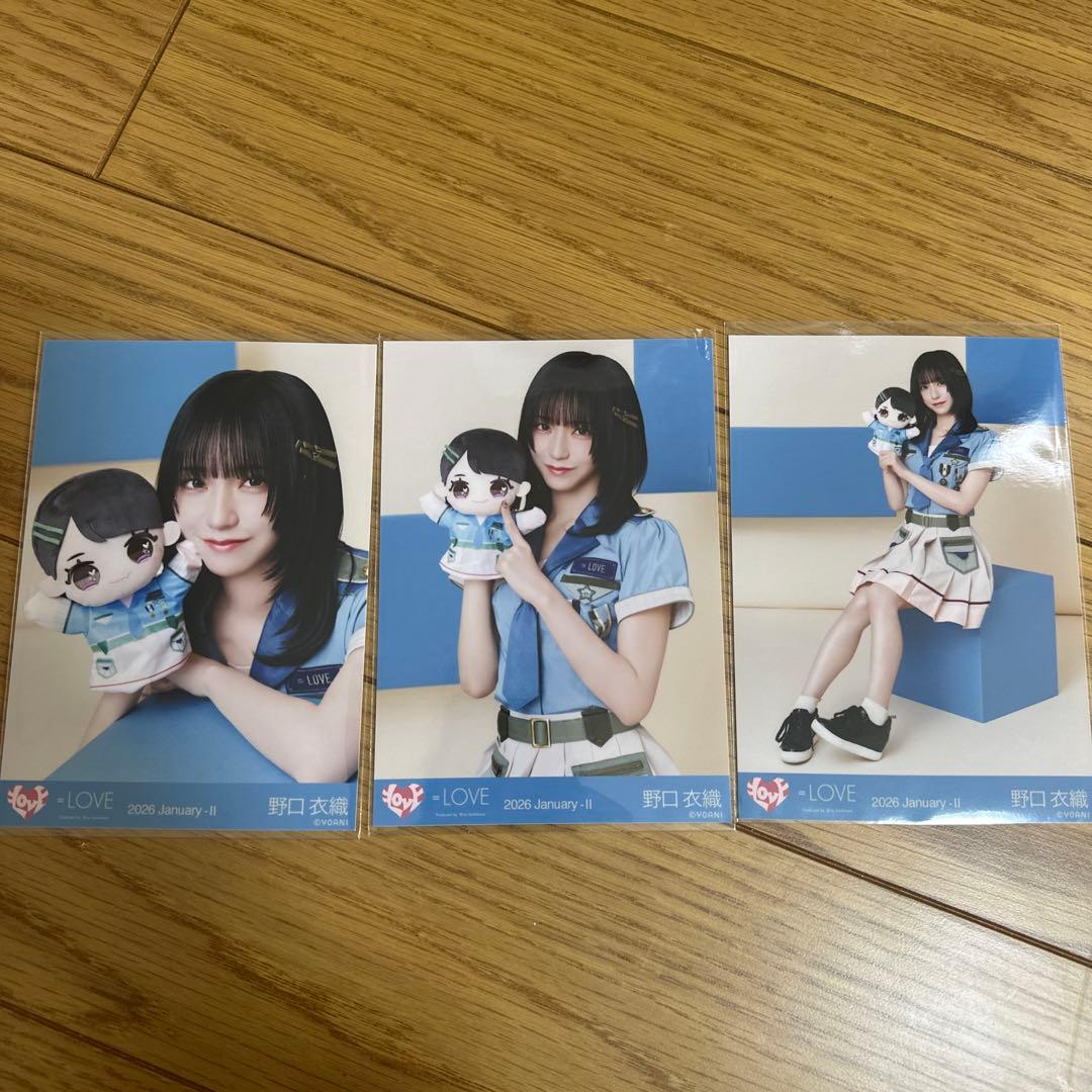 野口衣織 モーリーファンタジー④ コンプ 生写真イコラブ - メルカリ