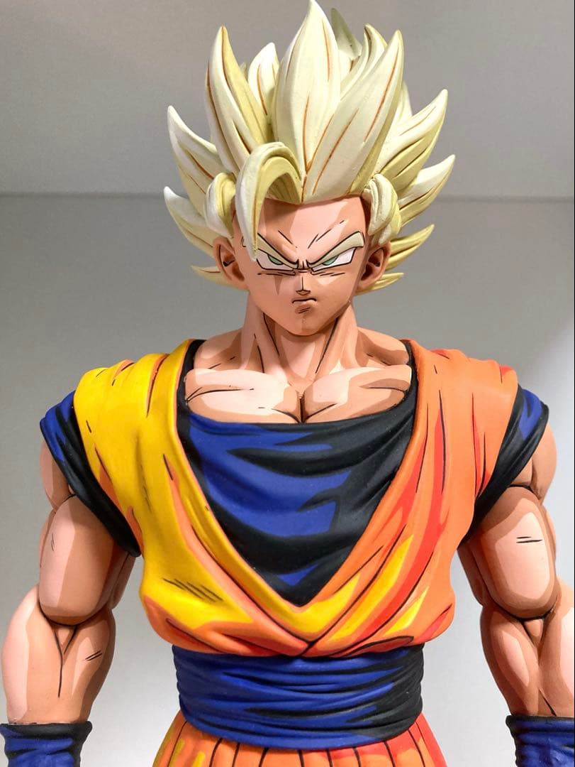 ドラゴンボール フィギュア リペイント 超サイヤ人 2 孫悟空 海外製品