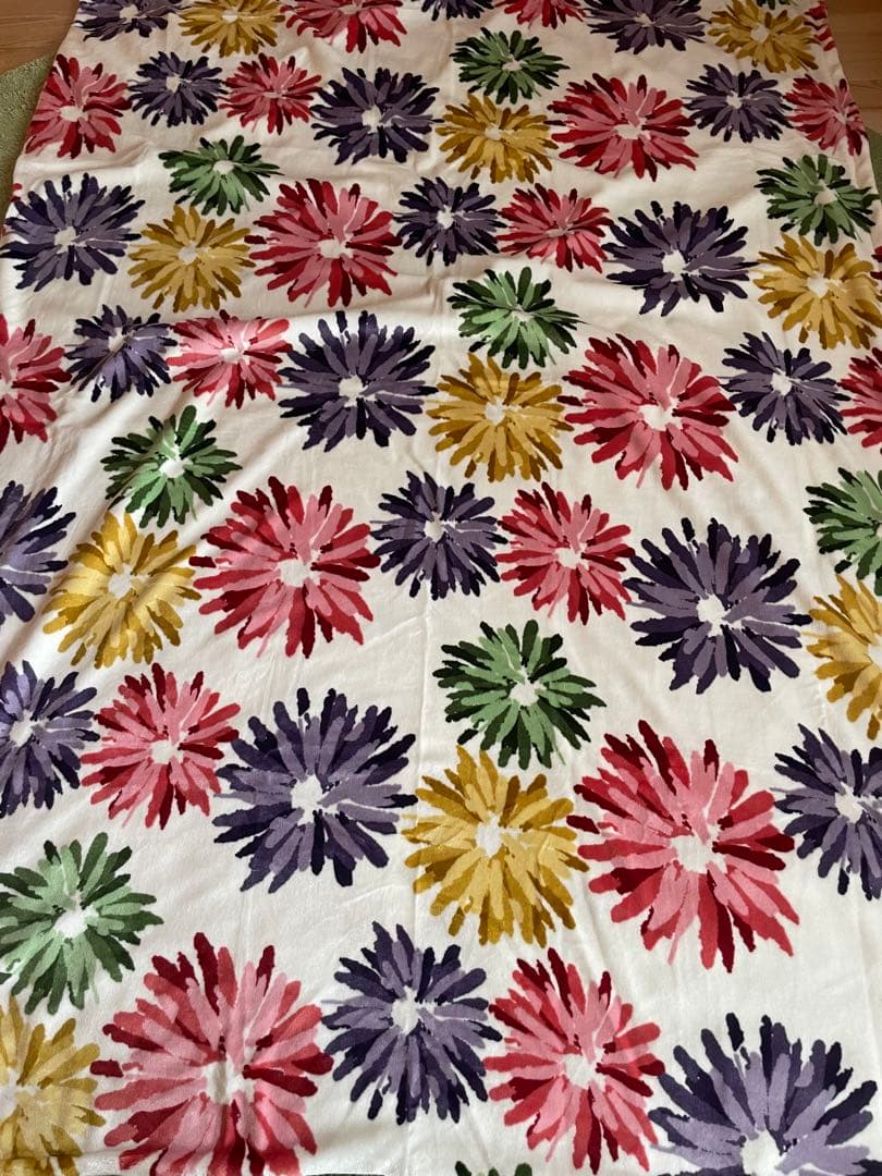 2枚セット【シビラ】あったか掛カバー　シングル　ホワイト　グリーン各1枚