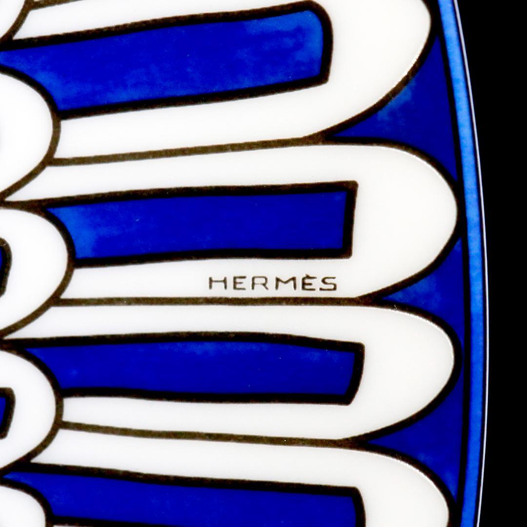 【レア極美品 ２枚】エルメス ブルーダイユール プレート 送料込み ①