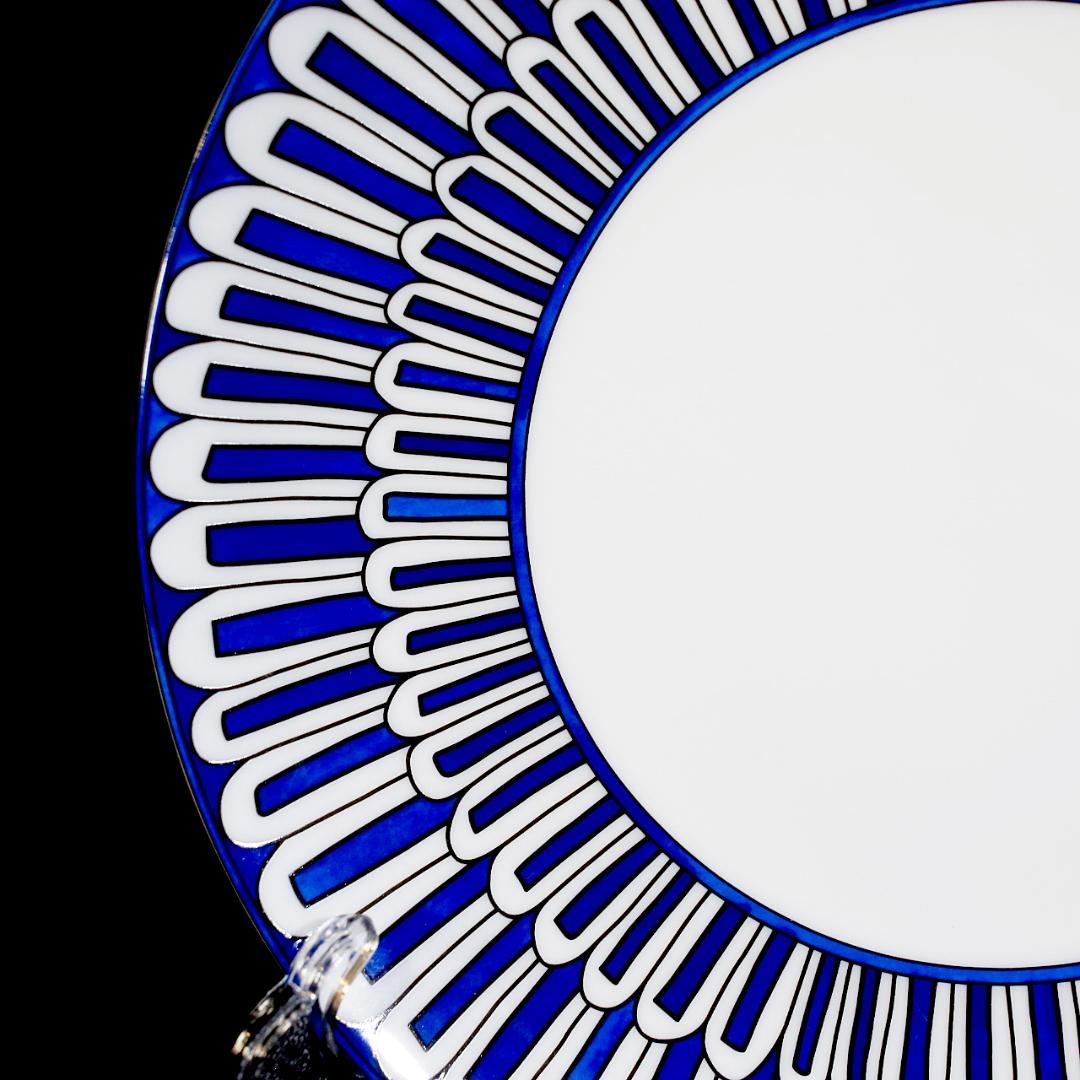 【レア極美品 ２枚】エルメス ブルーダイユール プレート 送料込み ①