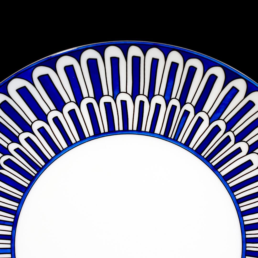 【レア極美品 ２枚】エルメス ブルーダイユール プレート 送料込み ①