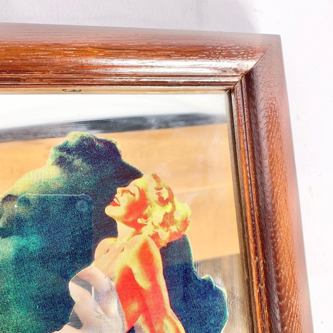 コカコーラ　額縁　アメリカン雑貨　インテリア　ヴィンテージ　アンティーク　レトロ