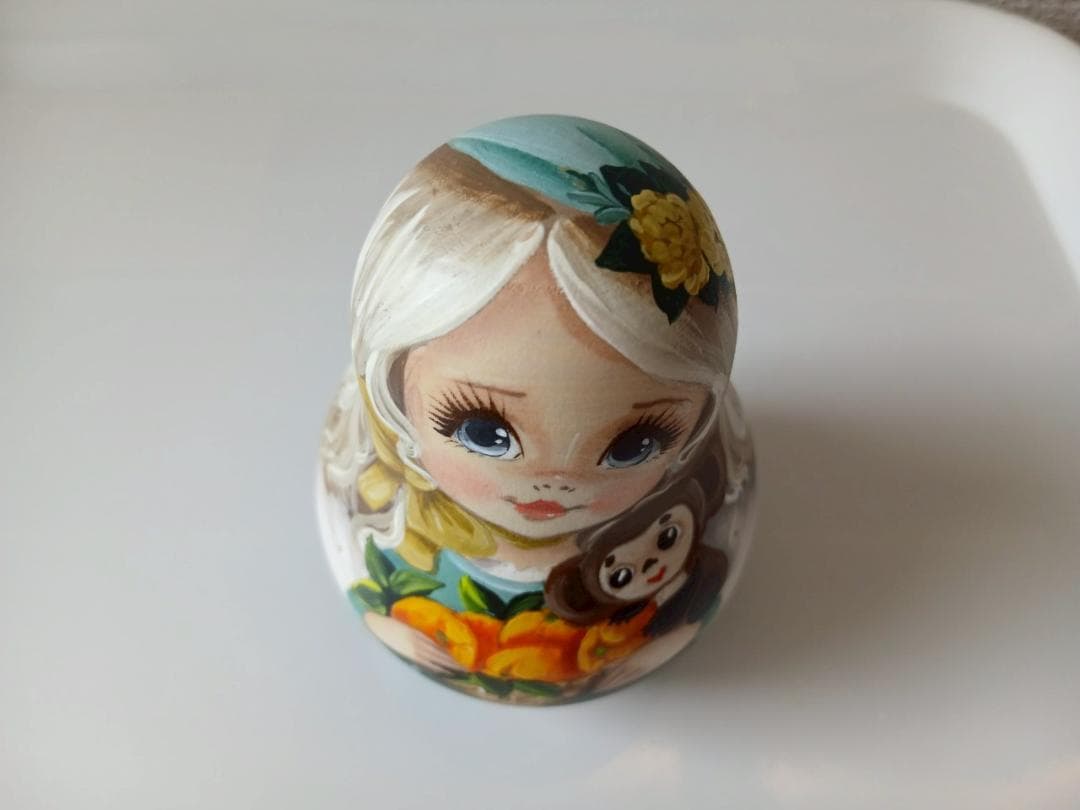 【CBT084】9cm級 おきあがりこぼし(大) スベトラーナ チェブラーシカ