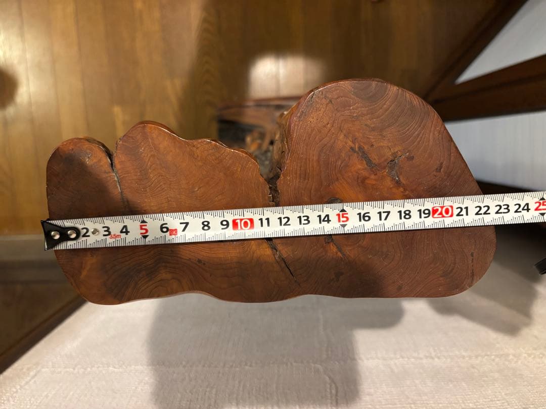 木製置物 自然な仕上げ ユニーク形状　無垢材　高さ約100cm