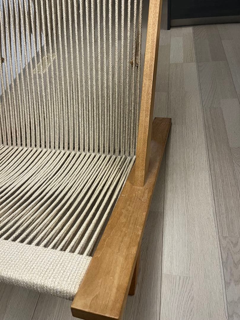 北欧家具　ペーパーコードラウンジチェア