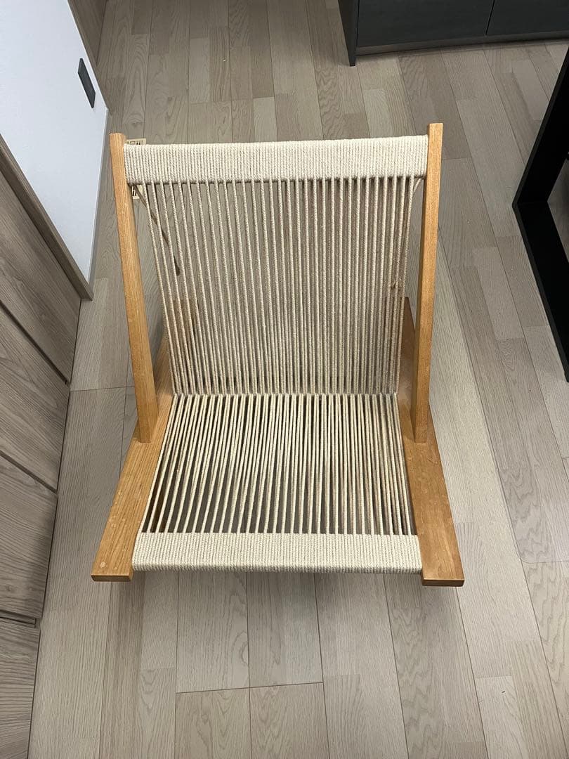 北欧家具　ペーパーコードラウンジチェア