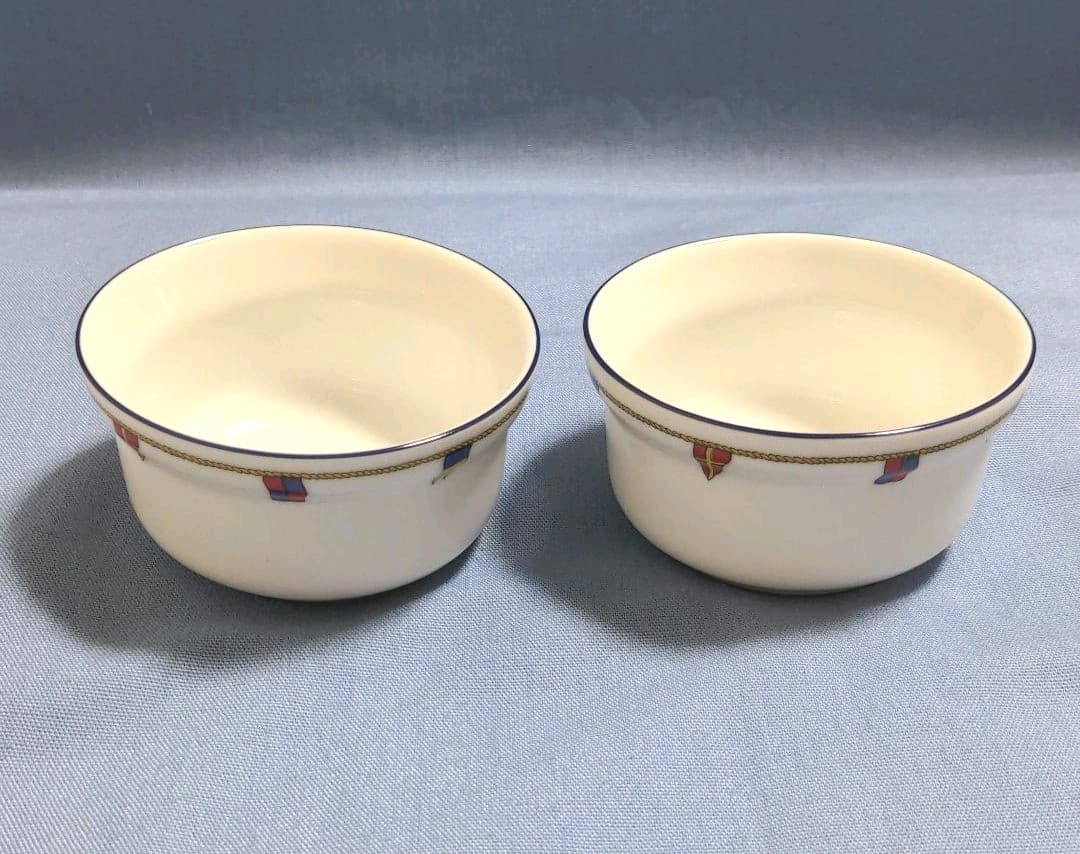 リチャードジノリ　①クリッパー　ペア　食器　ココット　スフレ　深皿　皿　プレート