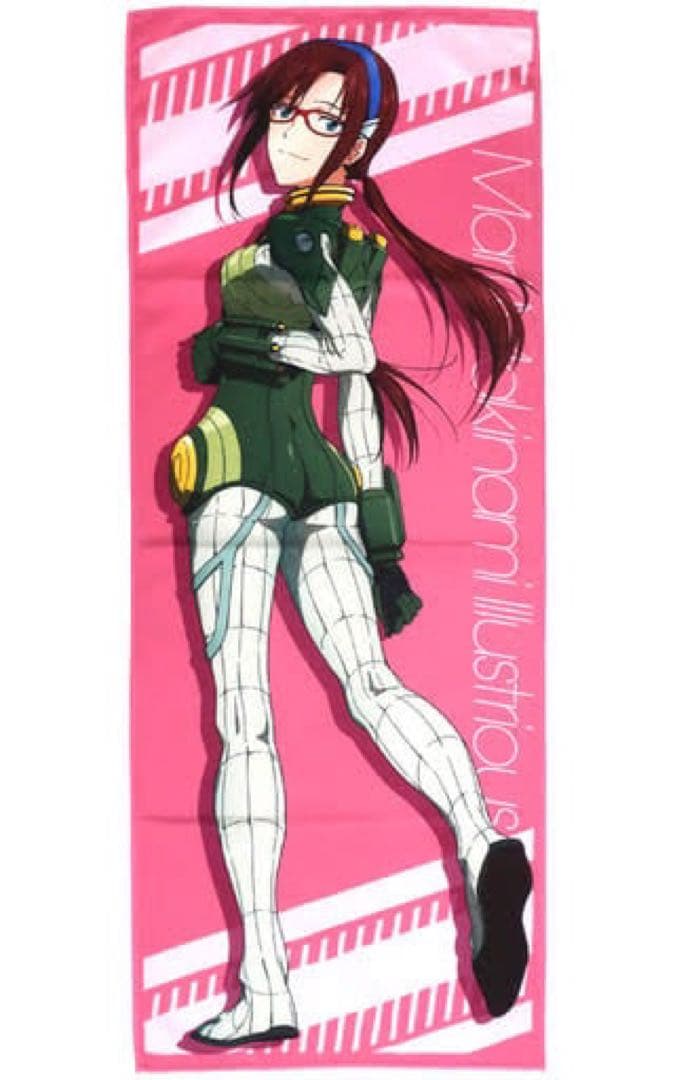 激レア　エヴァンゲリオン　ビジュアルアートタオル　真希波・マリ・イラストリアス シン・エヴァンゲリオン劇場版 真希波・マリ・イラストリアス キャスト