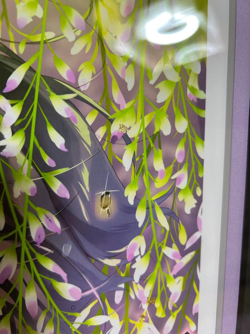 なつめえり 皐月の約束 版画 アールビバン ミクスドメディア 25部限定