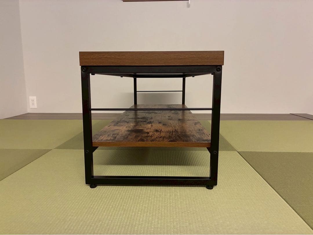 ミドルブラウン ローボード 幅120cm▼150cmもあります▼