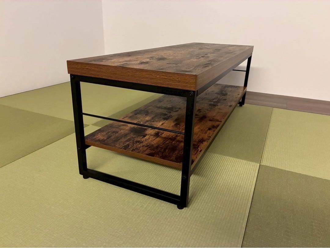 ミドルブラウン ローボード 幅120cm▼150cmもあります▼