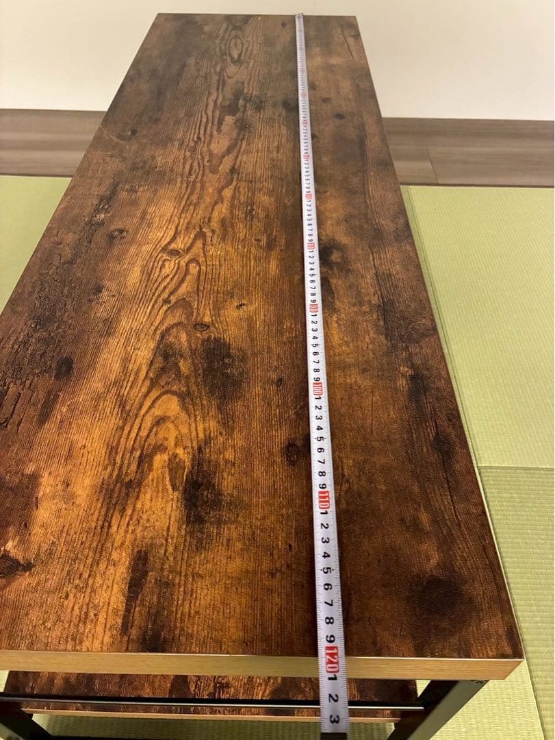 ミドルブラウン ローボード 幅120cm▼150cmもあります▼