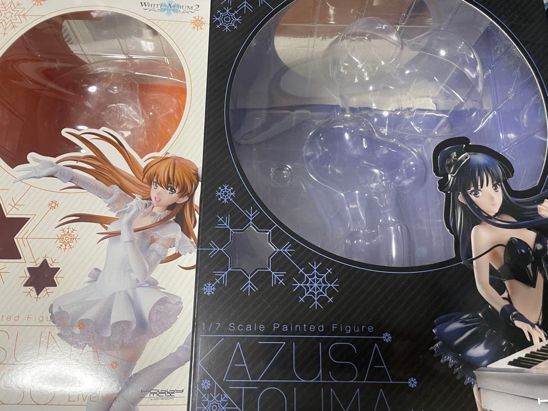 ヒ*ロ様 White album 2 冬馬かずさ 小木曽雪菜 フィギュア - メルカリ
