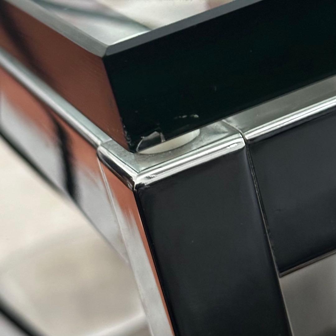 【Hi K】Knoll 定価17万円　ガラストップ コーヒテーブル