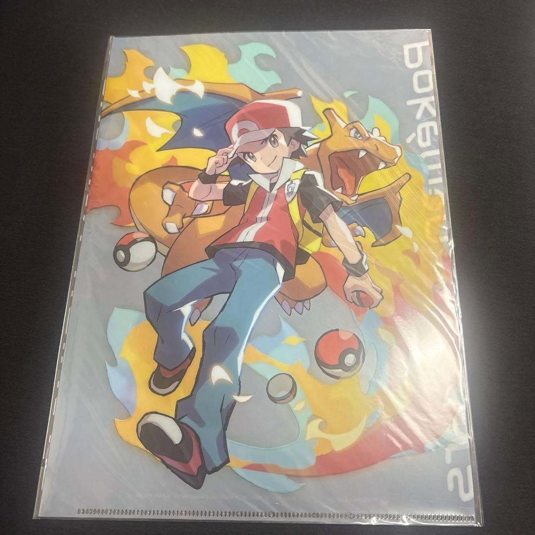 ポケモントレーナーズ レッド&グリーン A4クリアファイル2枚セット